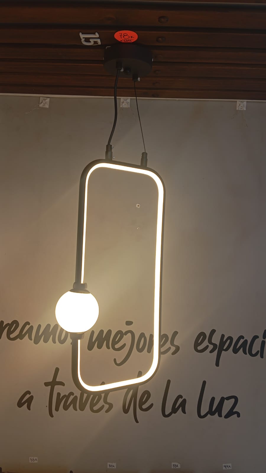 Lámpara colgante LED